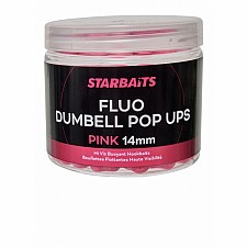 Starbaits Fluo Dumbell Pop-Up Pink Floating POP-UP Boilies » Starbaits » Starbaits Fluo Dumbell Pop-Up Pink » Rockworld Shop for carp anglers, Fishing Shop - Boilies