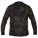 Avid Carp Distortion CAMO Lite T-Shirt - Long Sleeve
