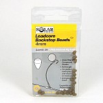 Solar Leadcore Backstops Beads žalias