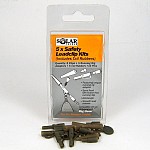 Solar Safety Lead Clip Kits juodas Solar Safety Lead Clip Kits juodas