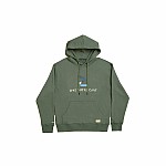 One More Cast Big-Eye Forest Green Hoodie