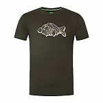Korda Outline Tee Dark Olive XL Korda Outline Tee Dark Olive XL