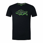 Korda Outline Tee Black M Korda Outline Tee Black M