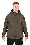 Fox Collection Sherpa Jacket - Green & Black