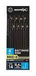Matrix MXC-3 Barbless Bait Bands Rigs - 10cm Gotowe Przypony Feederowe » Gotowe Przypony - z Włosem » Matrix MXC-3 Barbless Bait Bands Rigs - 10cm » Rockworld Sklep dla karpiarzy, Sklep Wędkarski - Kulki proteinowe