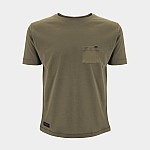 KUMU Heavyweight Pocket Ash Tee Brown T-Shirt 