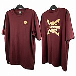 CCMoore Burgundy T-Shirt CCMoore Burgundy T-Shirt