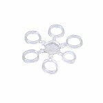 TandemBaits Bait Bands 7 mm - juoda TandemBaits Bait Bands 7 mm - juoda