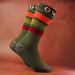 One More Cast Primrose Heel Merino Socks