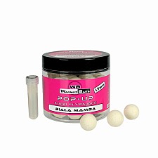 WarmuzBaits Pop-Up 15mm - Weiße Mamba WarmuzBaits Pop-Up 15mm - Weiße Mamba