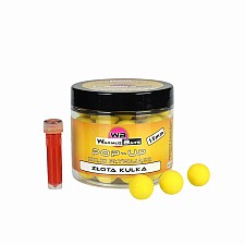 WarmuzBaits Pop-Up 15mm - Złota Kulka WarmuzBaits Pop-Up 15mm - Złota Kulka