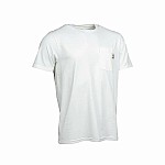 Nash Make It Happen Badge Pocket T Shirt - Ecru