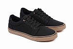Fox Black Canvas Shoe