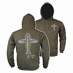 Vass Carp Rising Hoody Black - Kids Khaki Edition