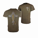 Vass Carp Rising T-Shirt - Khaki