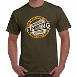 Vass Fishing Culture Printed T-Shirt - Khaki Vass Fishing Culture Printed T-Shirt - Khaki