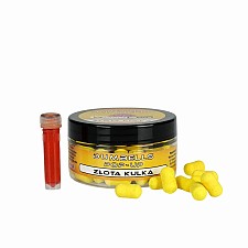 WarmuzBaits Pop-Up Dumbells 10mm - Złota Kulka WarmuzBaits Pop-Up Dumbells 10mm - Złota Kulka
