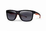 Fox Collection Black Orange Shades - Grey Lens Fox Collection Black Orange Shades - Grey Lens