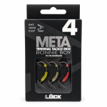 One More Cast Lock Hook Ronnie Boy Hi-Viz Pack - Barbless 4 (bezzadziorowy)