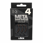 One More Cast Lock Hook Ronnie Boy Neutral Pack - Barbless 4 (bezzadziorowy)