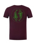 Korda Mandala T-Shirt - Burgundy Korda Mandala T-Shirt - Burgundy