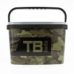 TB Baits Bucket Camo Carps 5L TB Baits Bucket Camo Carps 5L
