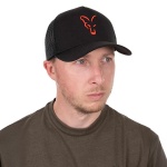 Fox Collection Trucker Cap - Black/Orange Fox Collection Trucker Cap - Black/Orange