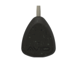 Avid Carp Inline Flat Pear Groove Lead 70g / 2.5oz Avid Carp Inline Flat Pear Groove Lead 70g / 2.5oz