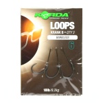 Korda Loop Rigs Krank (Barbless) 6 (bezzadziorowe)