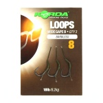 Korda Loop Rigs DF Wide Gape (Barbless) 8 (barbless) Korda Loop Rigs DF Wide Gape (Barbless) 8 (barbless)