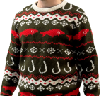 Fox Xmas Jumper L