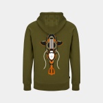 KUMU Kids True Leather Hoodie