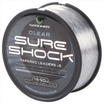 Gardner Sure Shock Tapered Leader - Clear 18-70 lb / 0.38-0.75mm