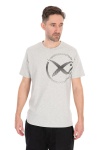 Matrix Large Fade Logo T-shirt - Grey 