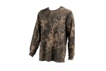 Nash ZT Lite Luxe Long Sleeve T Shirt Camo  L