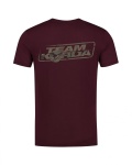 Korda TK Digi Kamo T-Shirt - Burgundy  L