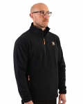 GURU Black 1/4 Zip Fleece  XXXXL