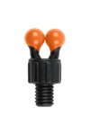 Fox Black Label Bobbin Clip (3 pack) - Orange