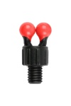Fox Black Label Bobbin Clip (3 pack) - Rouge