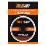 UnderCarp TITANLINK Brown - Plecionka przyponowa 