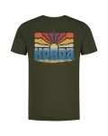 Korda Dawn Vibes T-Shirt - Dark Olive XXL Korda Dawn Vibes T-Shirt - Dark Olive XXL
