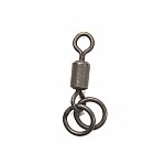 Fox Edges Double Ring Swivels