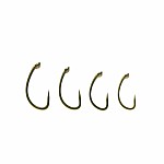 Avid Carp CRV Curved Shank Barbless Hooks 6 Avid Carp CRV Curved Shank Barbless Hooks 6