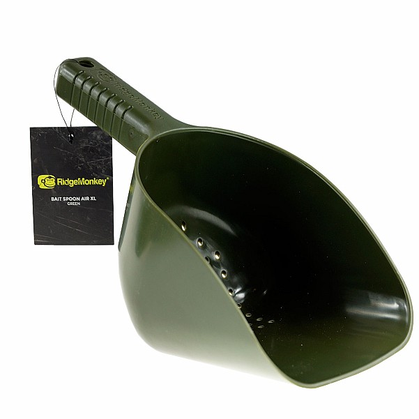 RidgeMonkey Bait Spoon XL Holescolor green - MPN: RM030 - EAN: 5060432140373