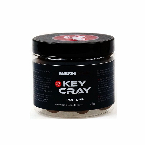 Nash Key Cray Pop Uprozmiar 15 mm / 75g - MPN: B9928 - EAN: 5055108899280