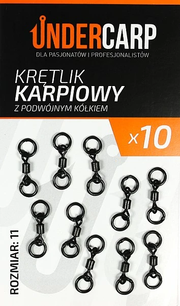 UnderCarp - Krętlik Karpiowy z Podwójnym Kółkiem 11