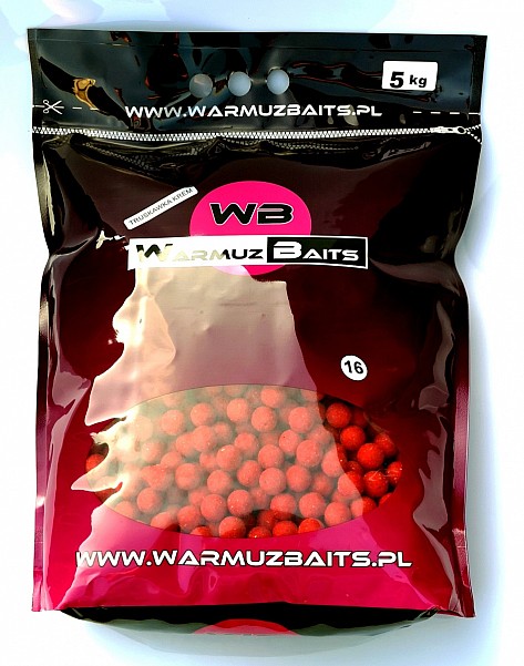 WarmuzBaits - Strawberry Cream Boiliessize 16 mm / 5kg (bag) - MPN: 67045 - EAN: 5902537373662