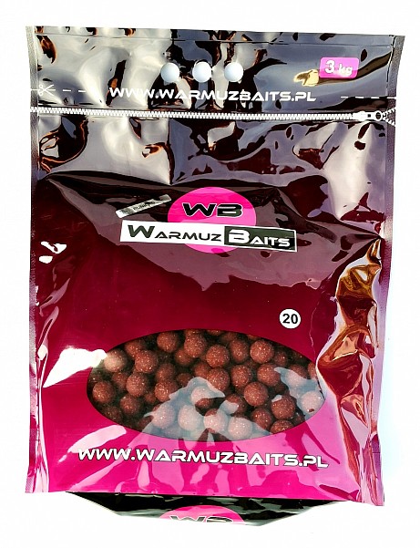 WarmuzBaits  - Palline esche Punto Gmisurare 20 mm / 3kg (sacco) - MPN: 67033 - EAN: 5902537373549