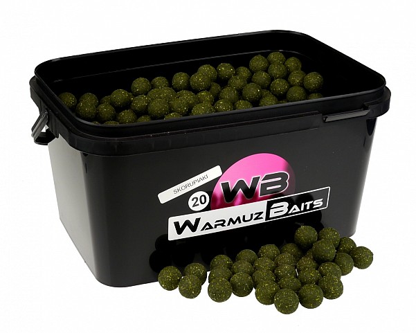 WarmuzBaits  - Palline esca Crostaceimisurare 20 mm / 3kg (secchio) - MPN: 66623 - EAN: 5902537370067