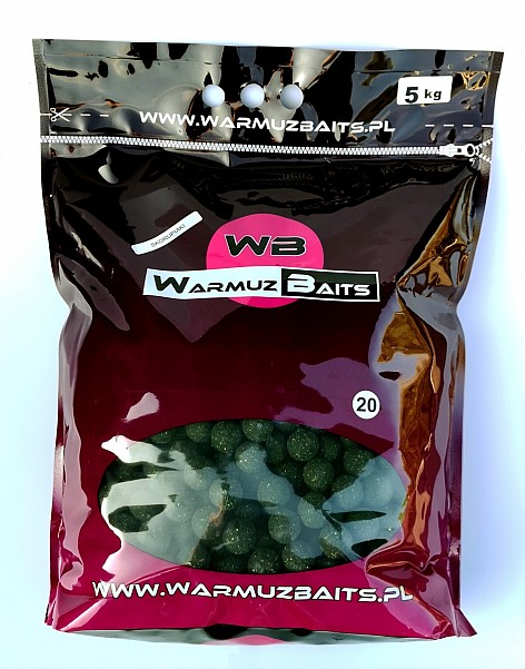 WarmuzBaits  - Carp Bait Pellets - Crustaceanssize 20 mm / 5kg (bag) - MPN: 67054 - EAN: 5902537373754